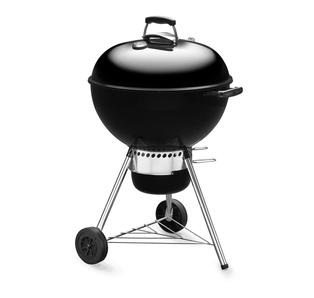 Weber 57cm (22.5") Original Kettle Premium Charcoal Grill GBS with Thermometer - reddotgreendot