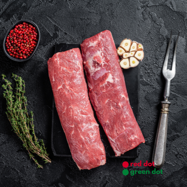 Mulwarra AUS Lamb Loin Boneless Eye Of Loin Silver Skin Off 300g x 4pcs per pack