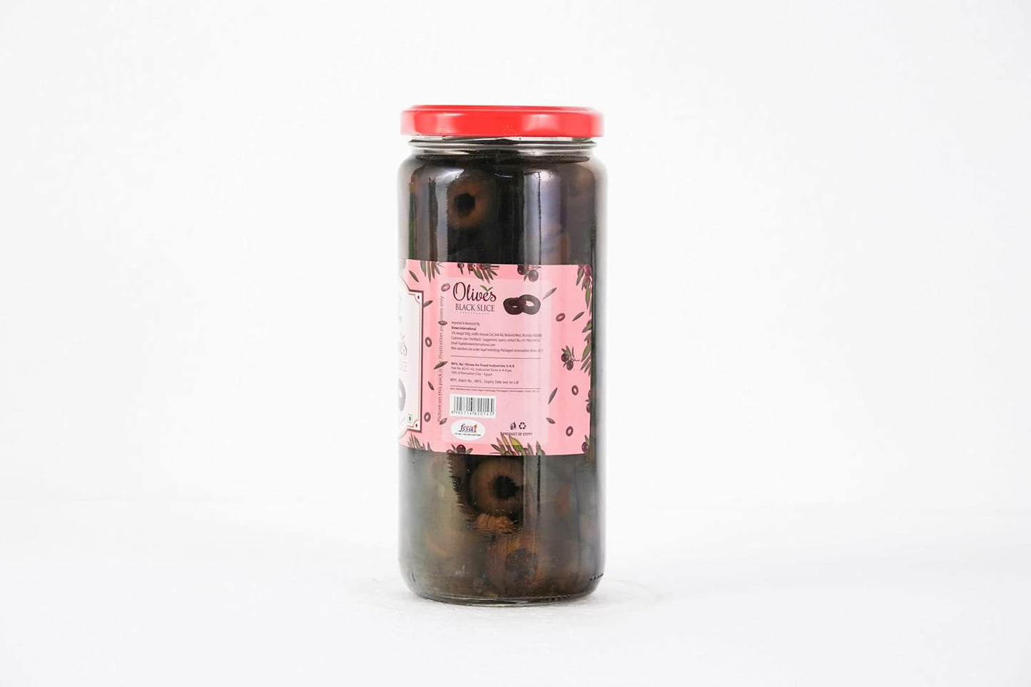 Le Chef Sliced Black Olives 450g