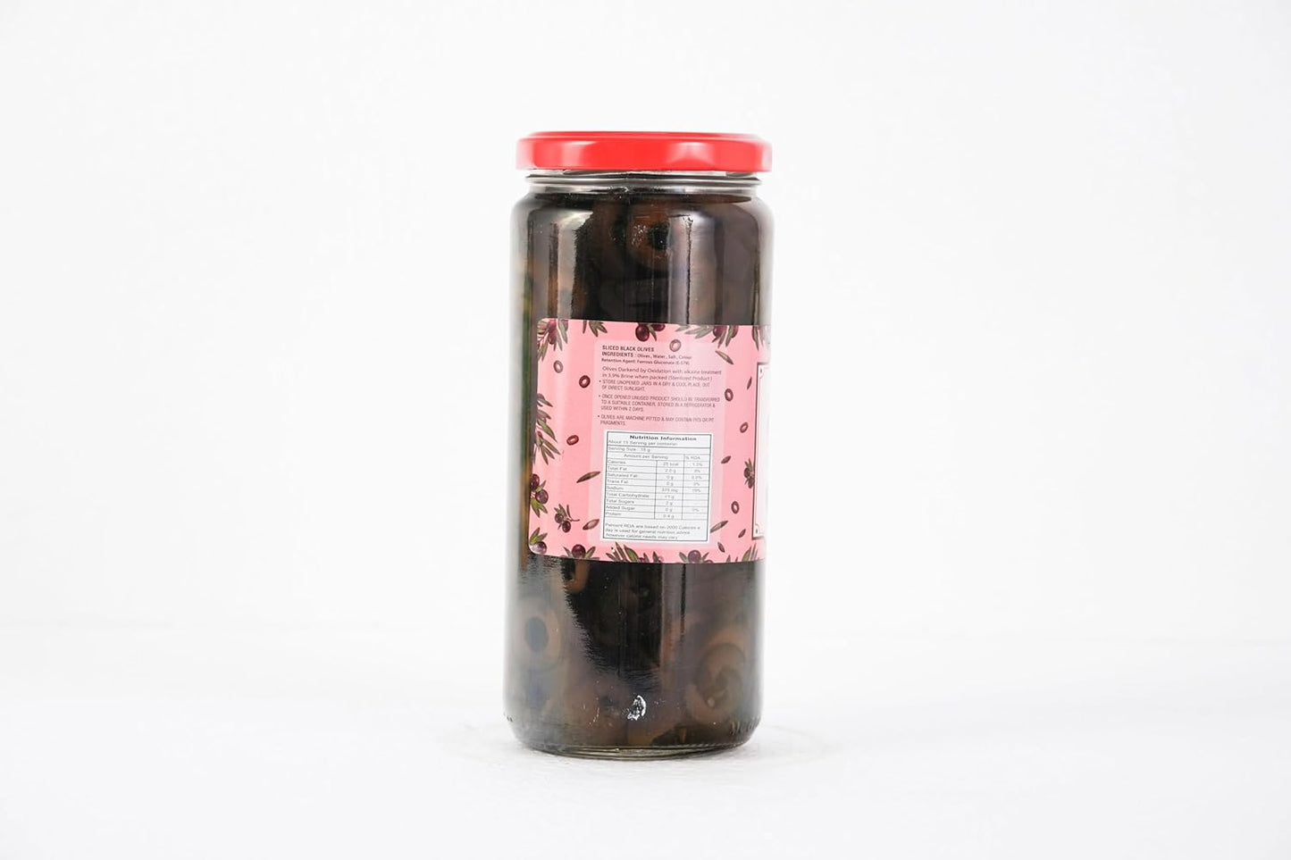 Le Chef Sliced Black Olives 450g