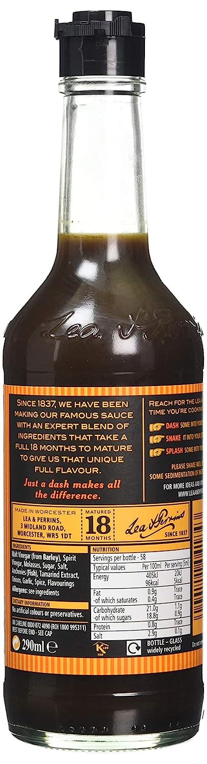 Lea & Perrins Worcestershire Sauce 290ml - reddotgreendot