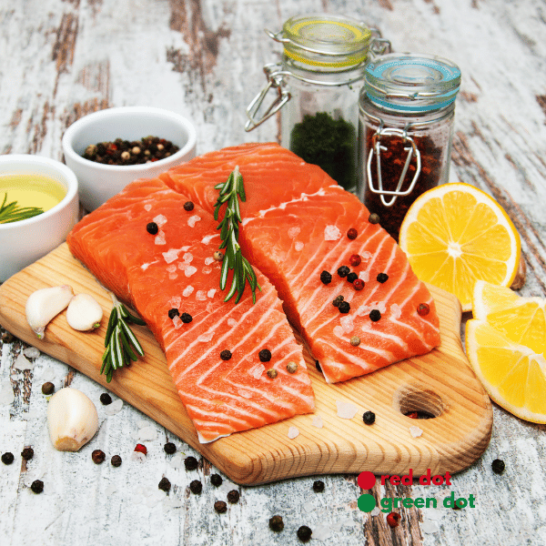 Fresh Chilled Salmon Fillet Portions 170g-190g/pc A-Grade Sashimi Grade