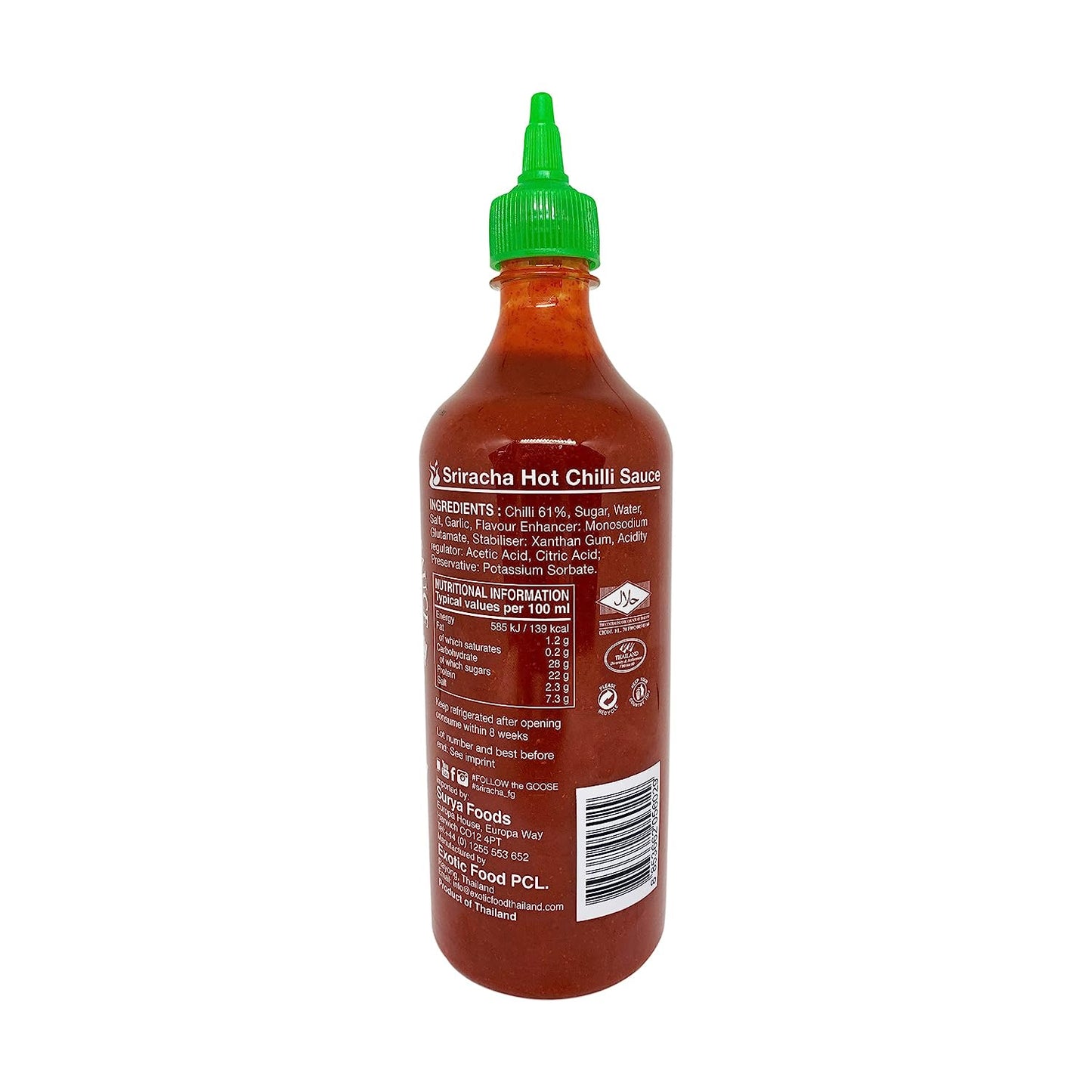 Flying Goose Sriracha Hot Chilli Sauce 730ml