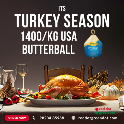 USA Butterball Whole Turkey Frozen