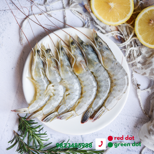 White Prawns Fresh Whole