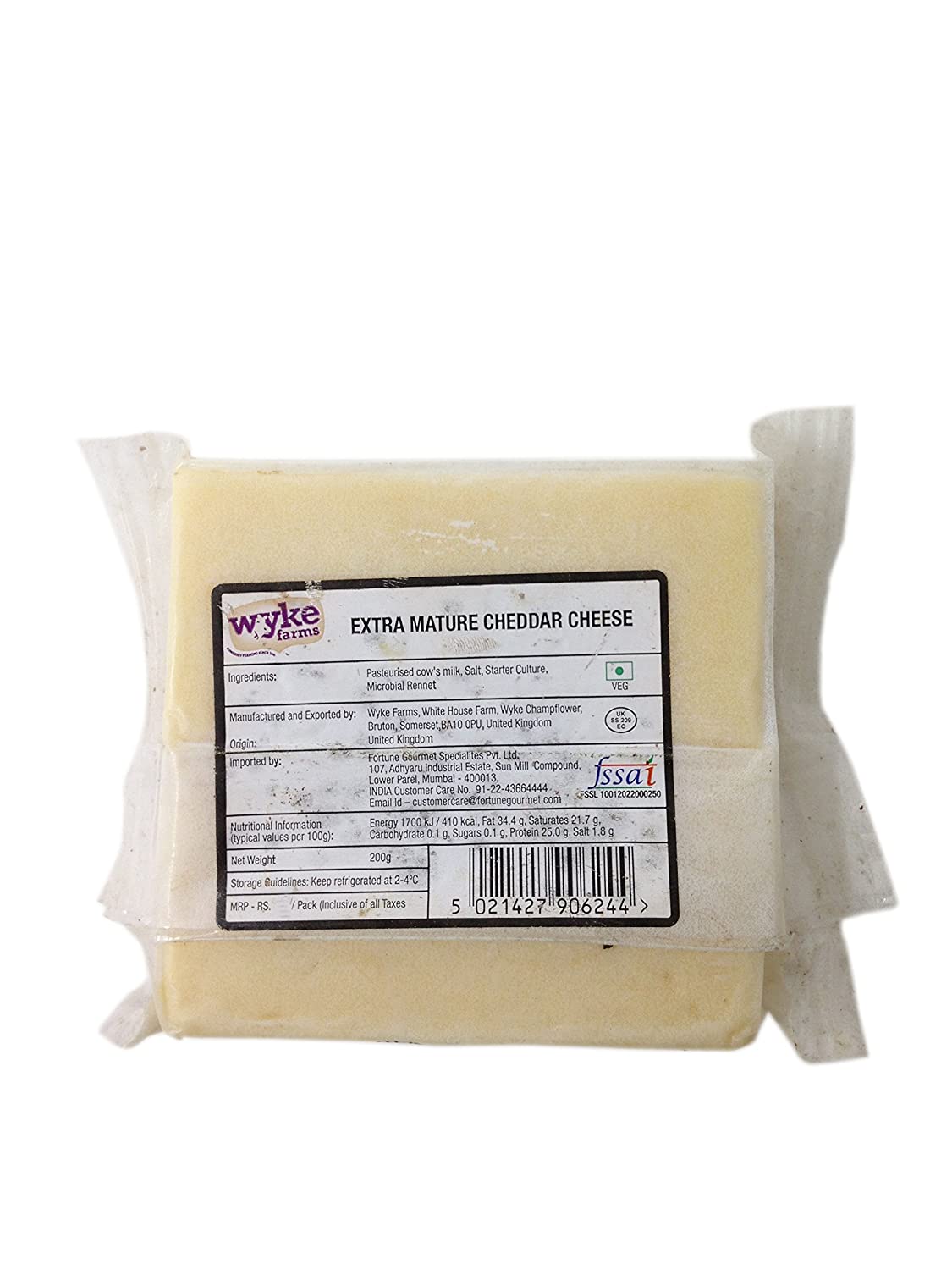 Wyke Farms Cheddar Extra Mature 200g