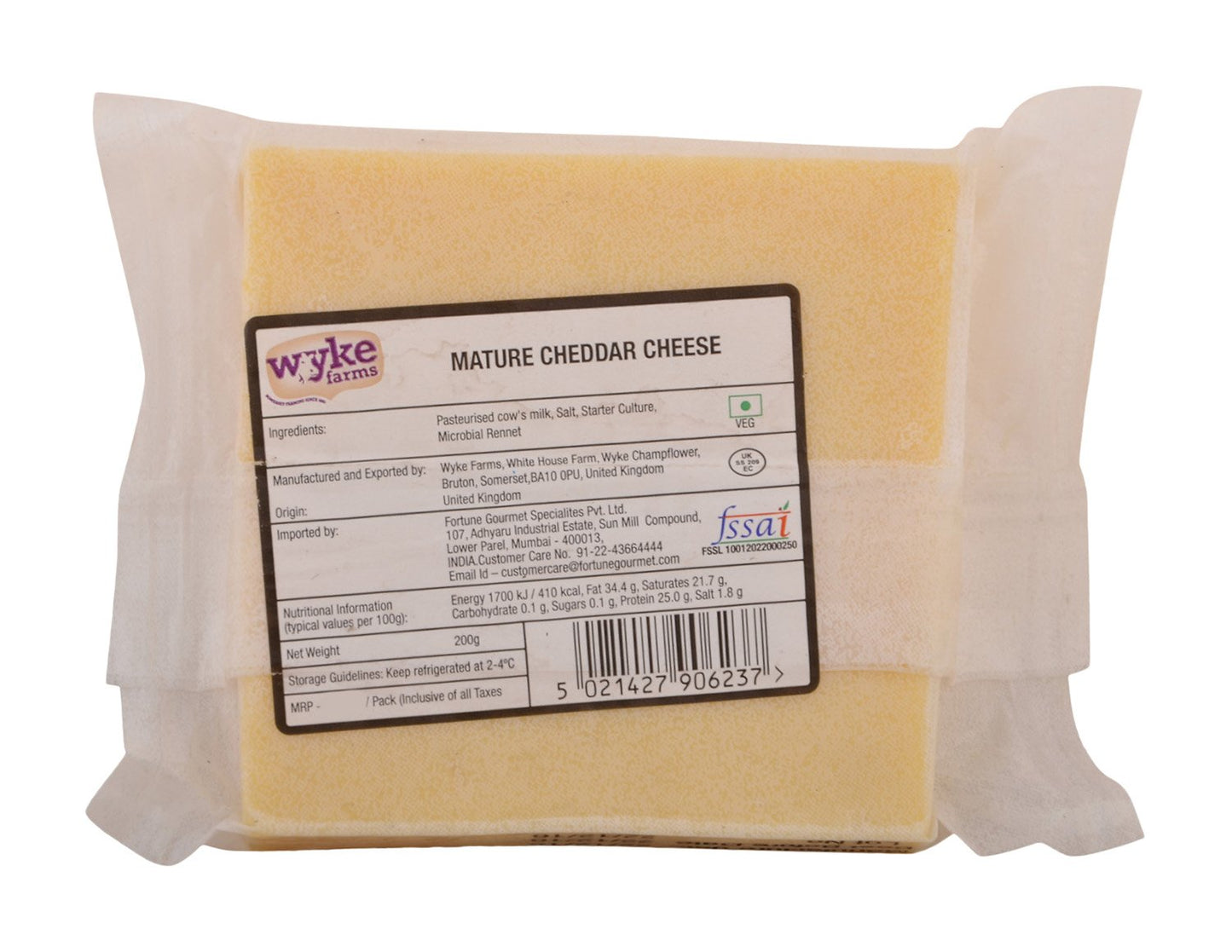 Wyke Farms Cheddar Matured 200g