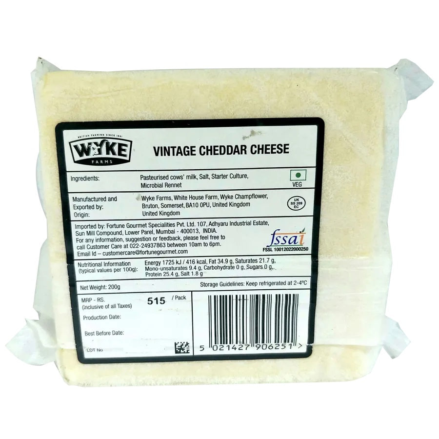 Wyke Farms Cheddar Vintage 200g