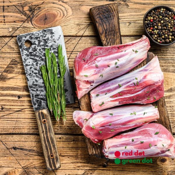Mulwarra Lamb Foreshank Bone-In (pack of 4pcs) - reddotgreendot