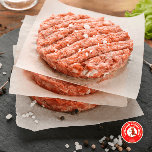 Cajun Chicken Burger Patties (4x125g) 500g/pack - reddotgreendot