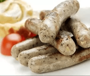 Chicken Nurnberg Sausages - reddotgreendot