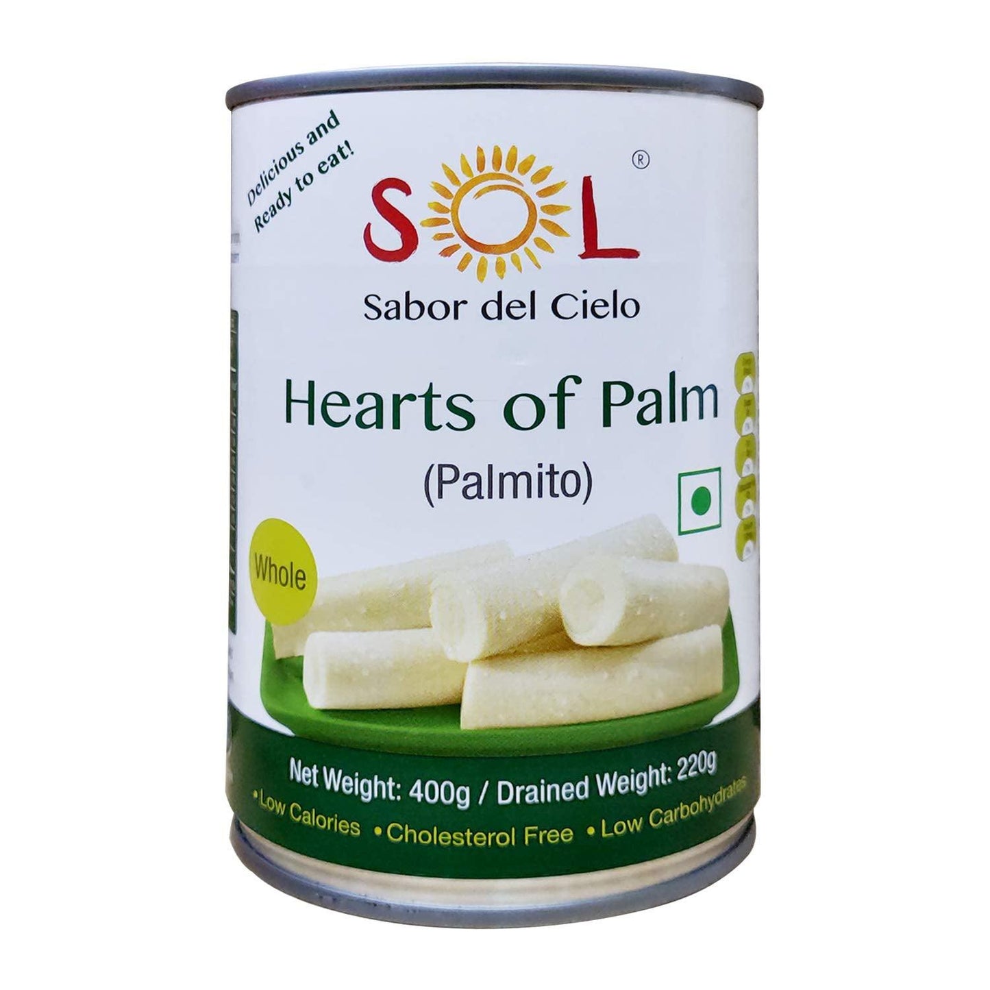 Sol Palm Hearts Palmito 400g - reddotgreendot