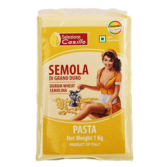 Selezione Casillo Durum Wheat Semolina Type Italian Pasta Flour 1kg - reddotgreendot