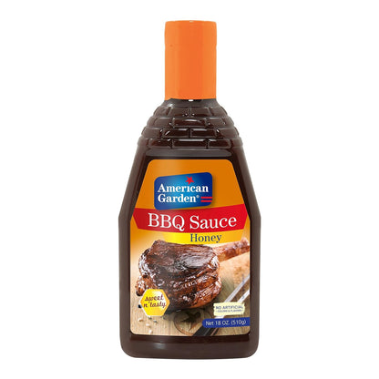 American Garden BBQ Sauce Honey 510g