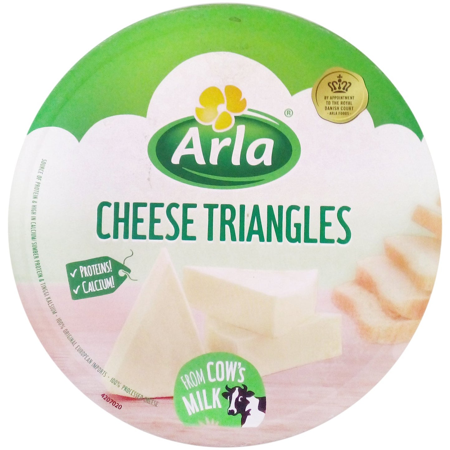Arla Processed Cheese Triangles 140g