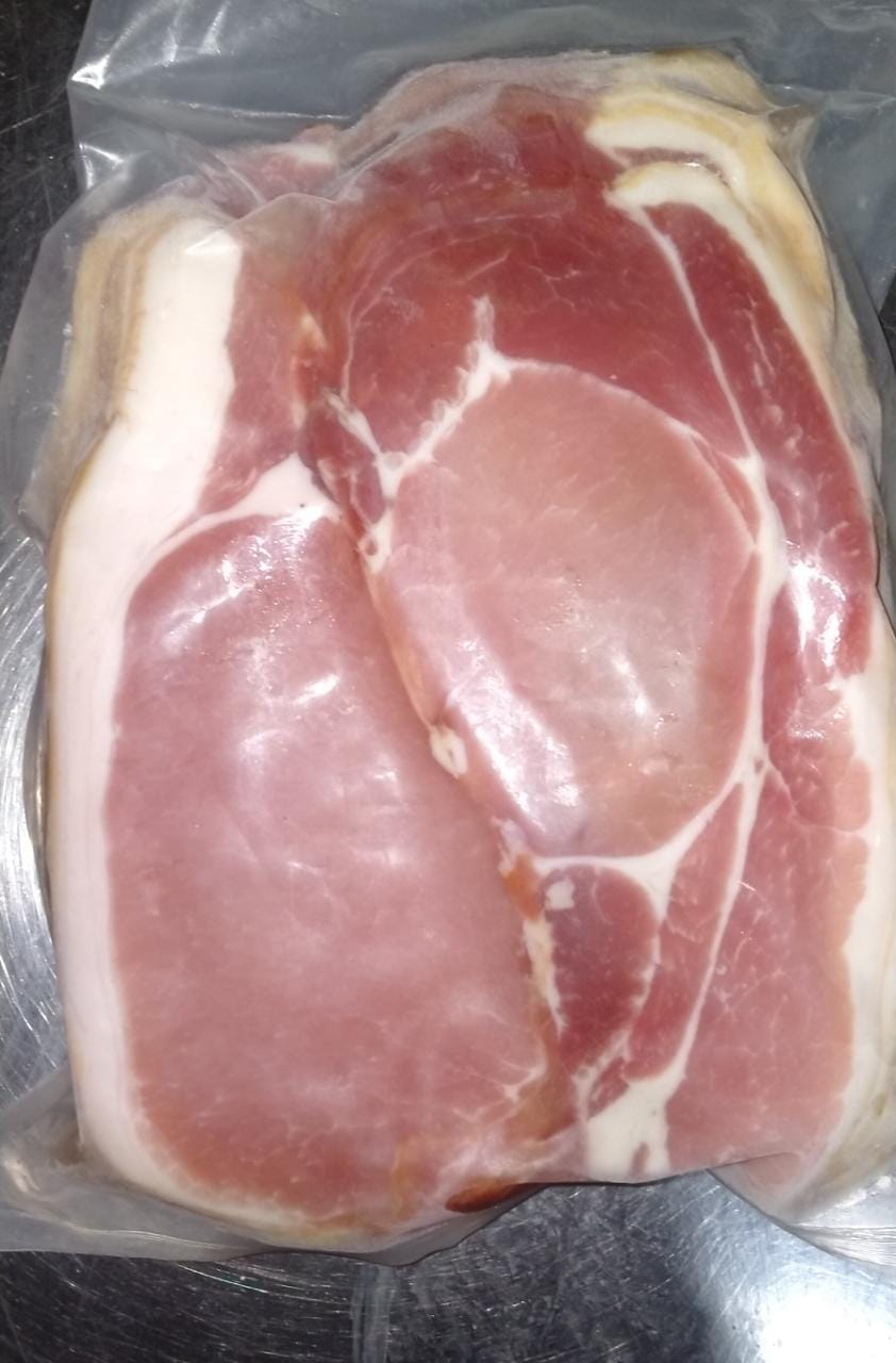 Smoked Back Bacon UK 1kg - reddotgreendot