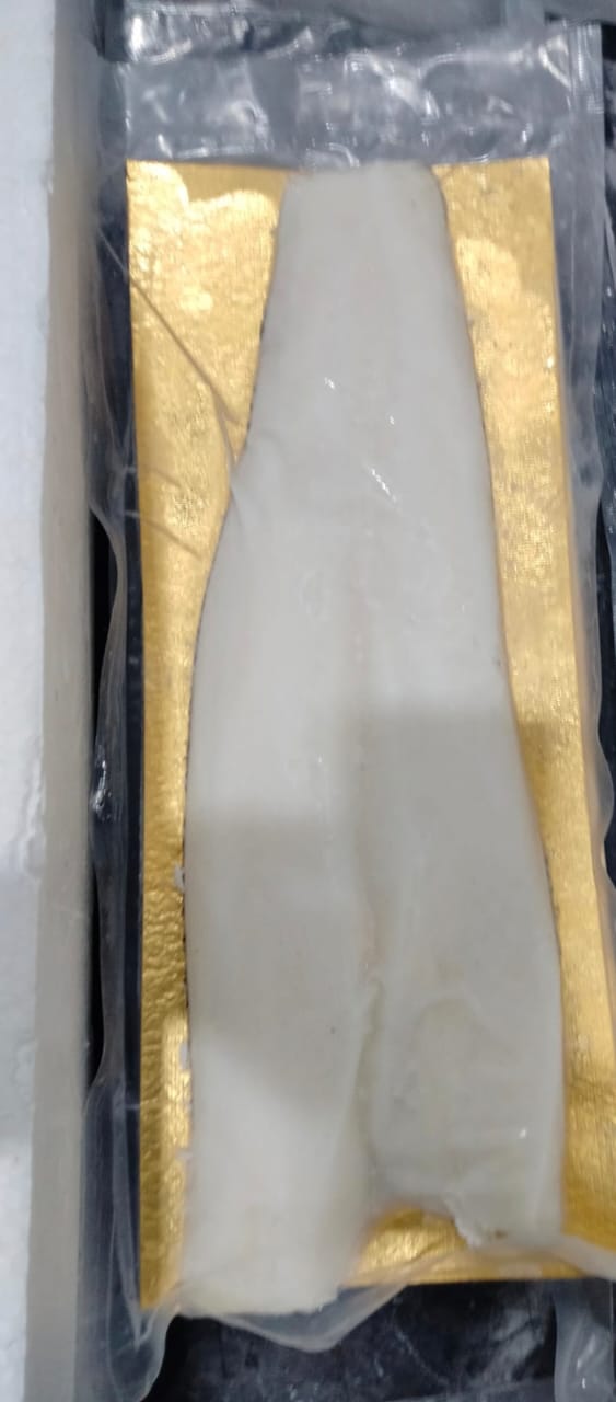 Filetes de Lubina Chilena Merluza Negra Australiana Congelada con Piel 1kg +/-