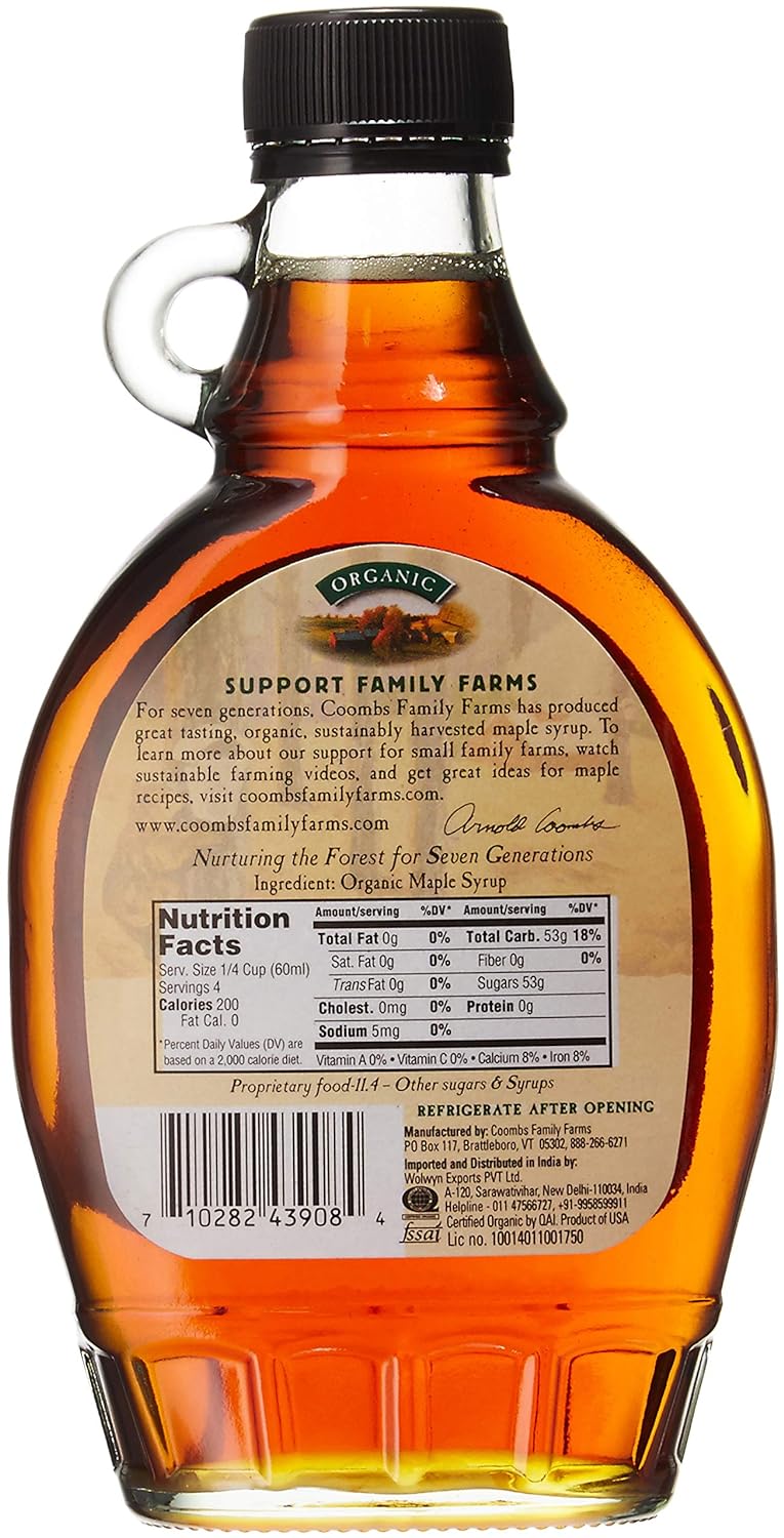 Coombs Family Farms Organic Maple Syrup 236ml