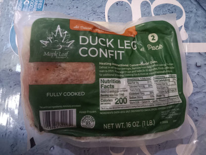 Ready-To-Eat Duck Leg Confit 448g USA