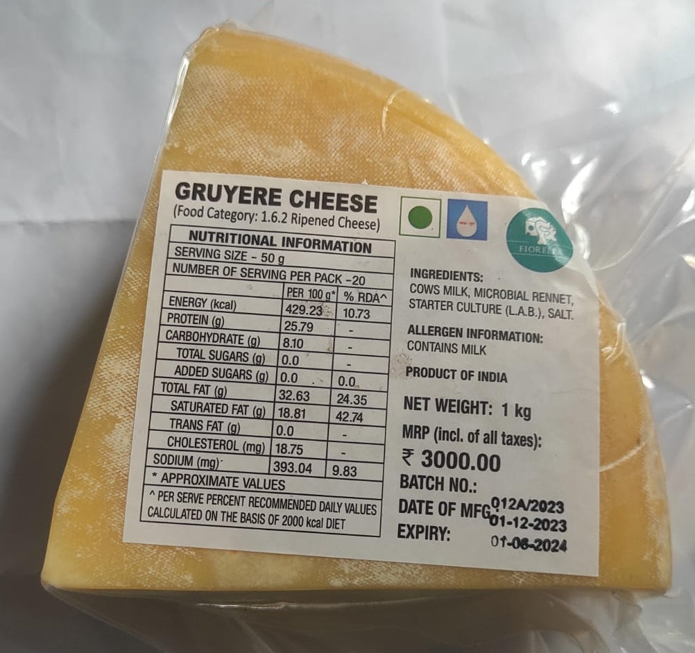 Gruyere Cheese Vegetarian