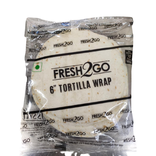 Fresh2Go Tortilla Wraps de 6" (Paquete de 10) 300g