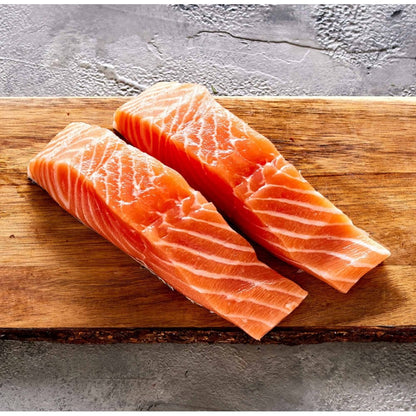 Fresh Chilled Salmon Fillet Portions 170g-190g/pc A-Grade Sashimi Grade