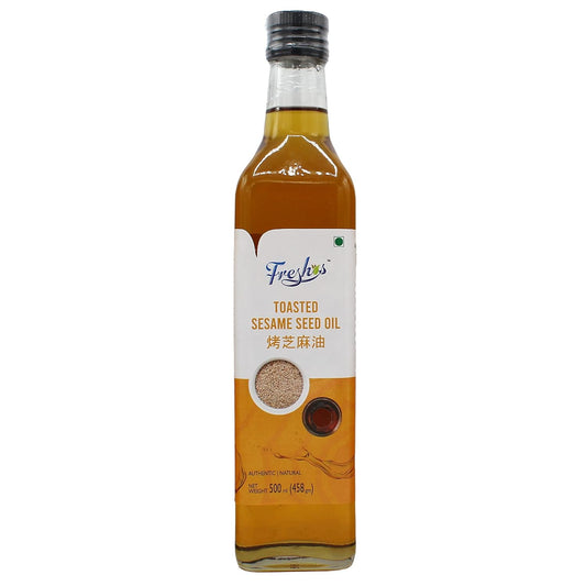 Freshos Extra Virgin Cold Pressed Toasted Sesame Seed Oil 500ml
