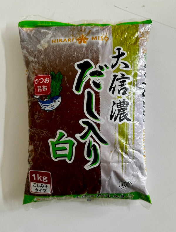 Hikari Daishinano Dashi Iri Brown Miso Paste 1kg