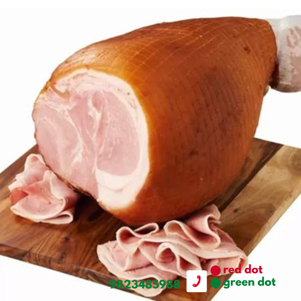 Pierna De Jamón Con Hueso Y Miel Y Mostaza