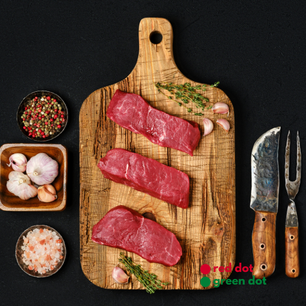 Pure South NZ Lamb Loin Boneless (800g approx) 200g x 4pcs per pack