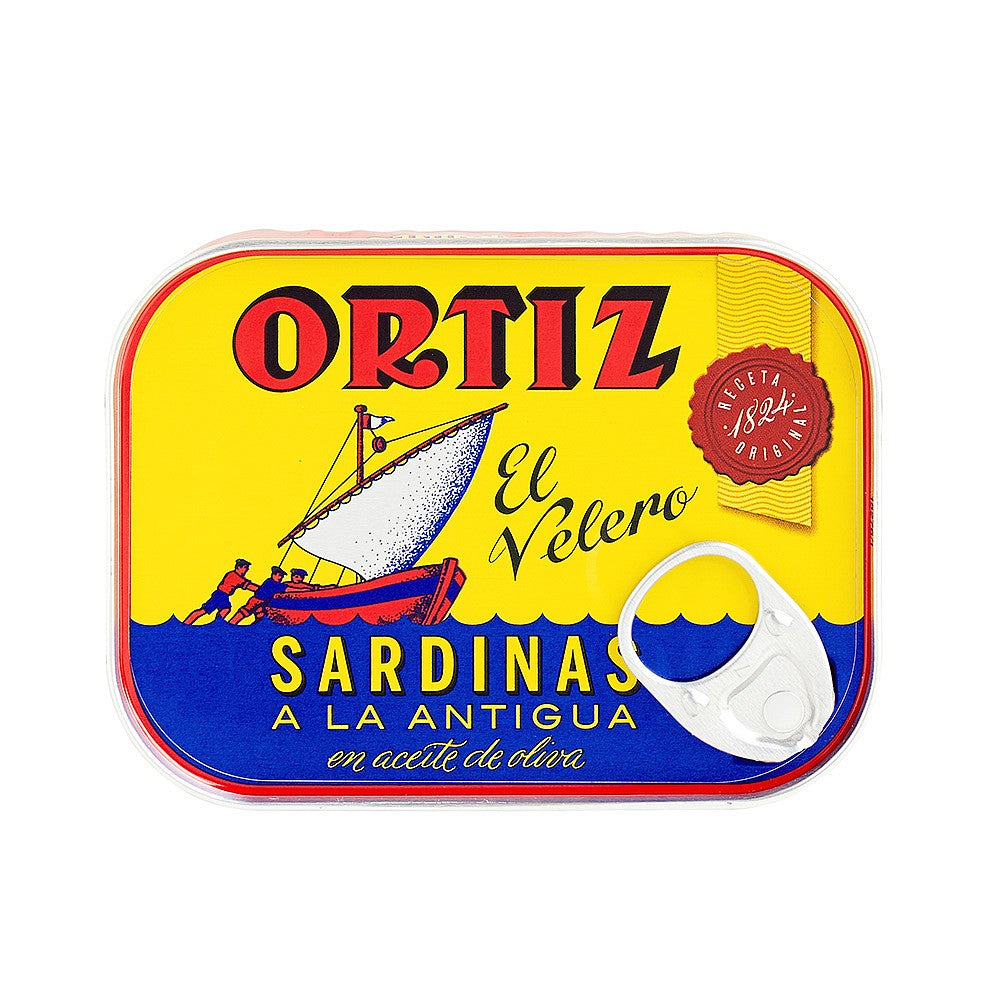 Ortiz Traditional Sardines Pilchards 140g - reddotgreendot