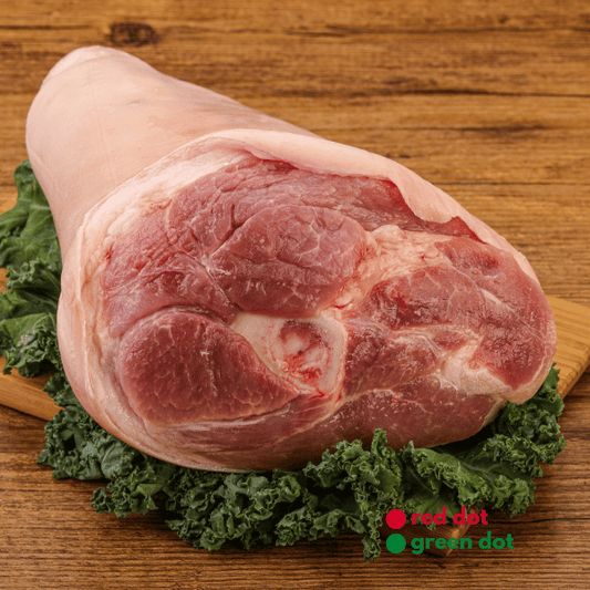 Raw Pork Knuckle Local 1.20-1.40kg Per Pack - reddotgreendot