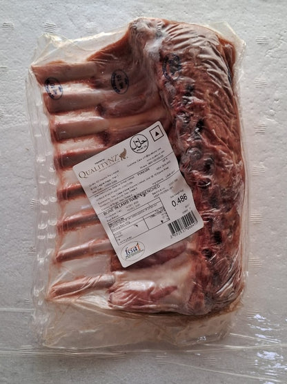Pure South NZ Lamb Rack Frenched (480g-500g) Single Rack