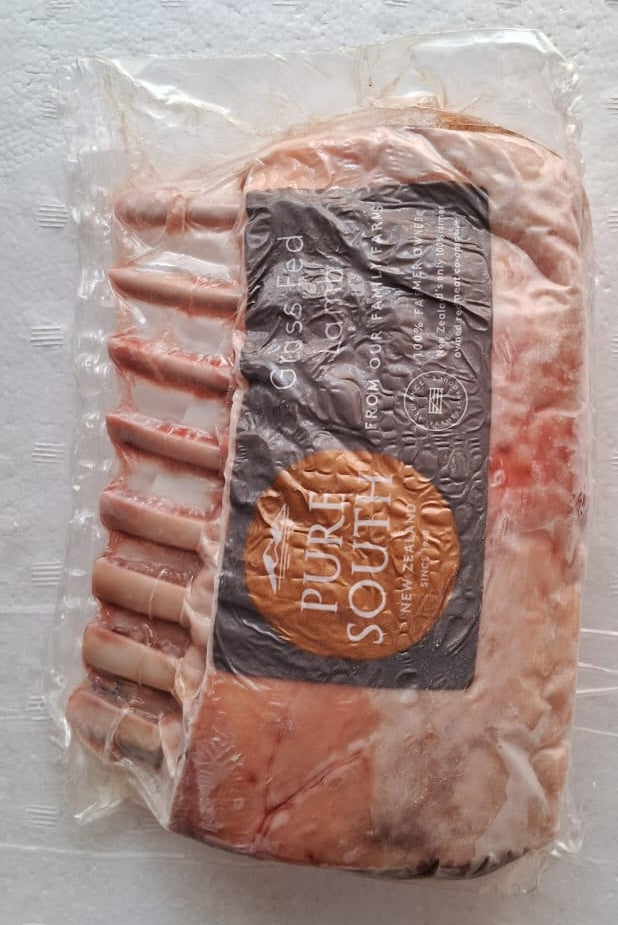 Pure South NZ Lamb Rack Frenched (480g-500g) Single Rack