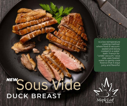 Ready-To-Eat Halal Sous Vide Boneless Duck Breast 312g USA