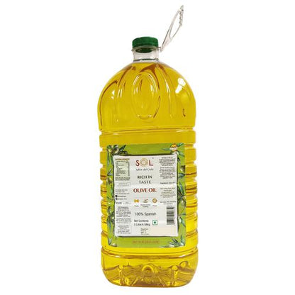 SOL Pure Olive Oil 5L - 100% Spanish Genuine Olive Oil