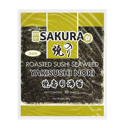 Sakura Yakisushi Nori Roasted Seaweed 10s