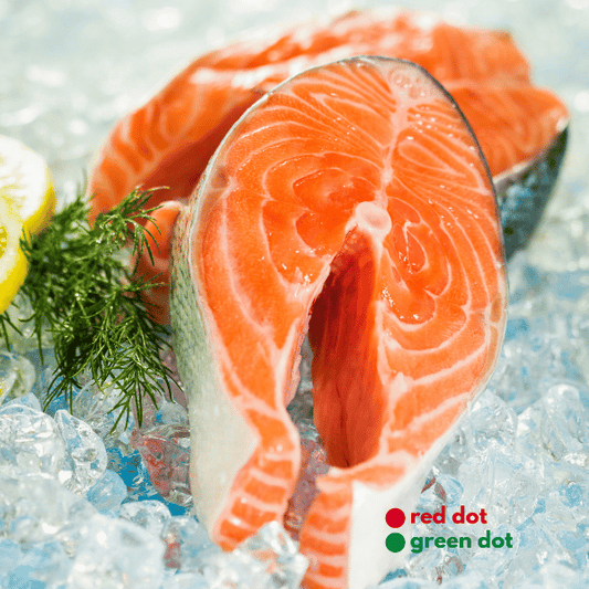 Fresh Chilled Salmon Steak Portions 150g-170g/pc A-Grade Sashimi Grade