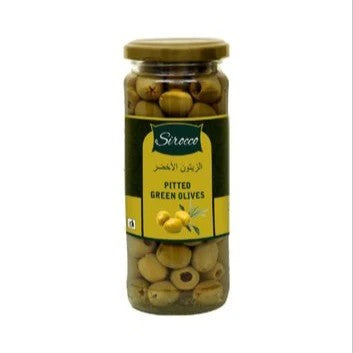 Sirocco Pitted Green Olives 450g