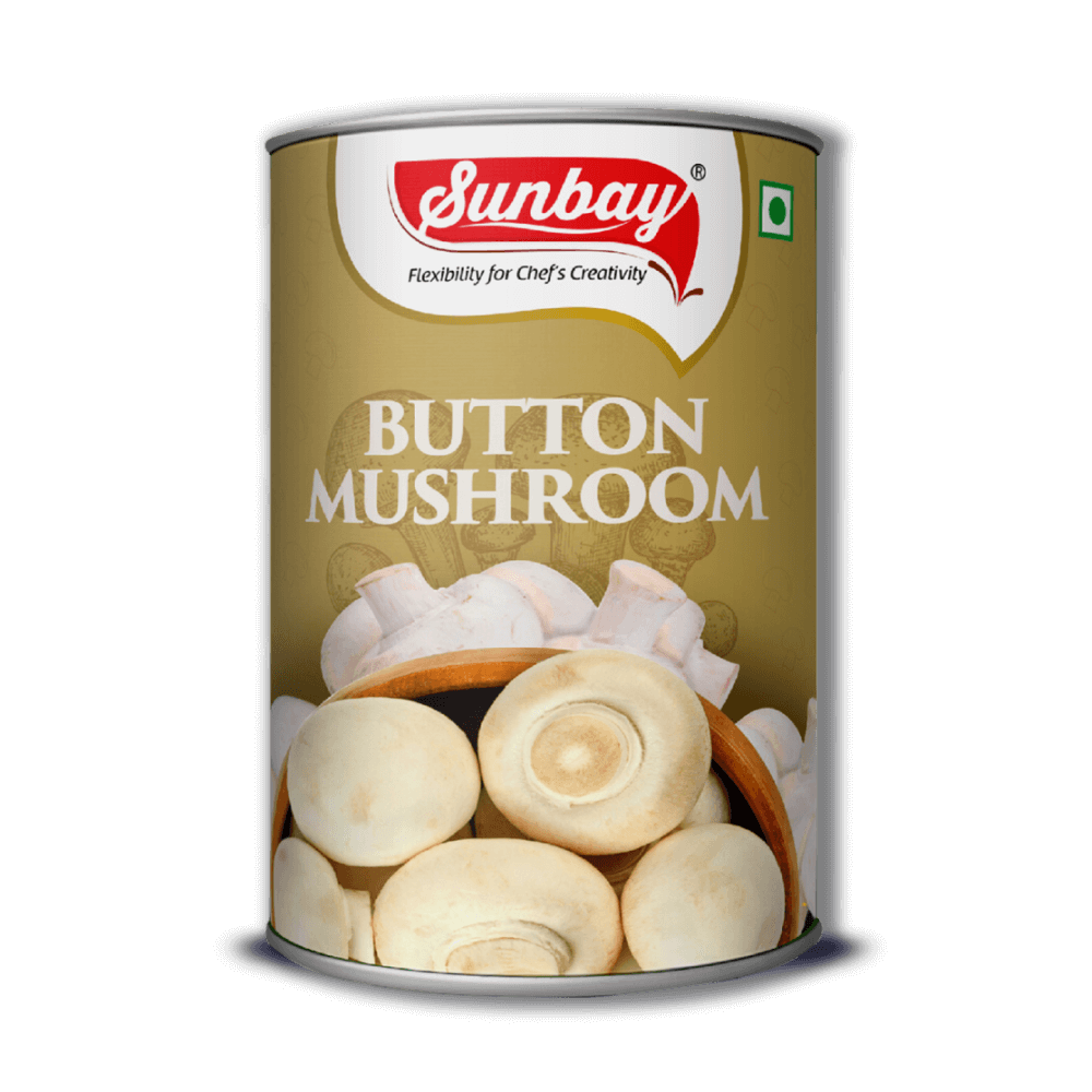 Sunbay Button Mushroom (Gold) Tinned 800g