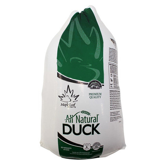 USA Maple Leaf All Natural Whole Duck 2.50kg - reddotgreendot