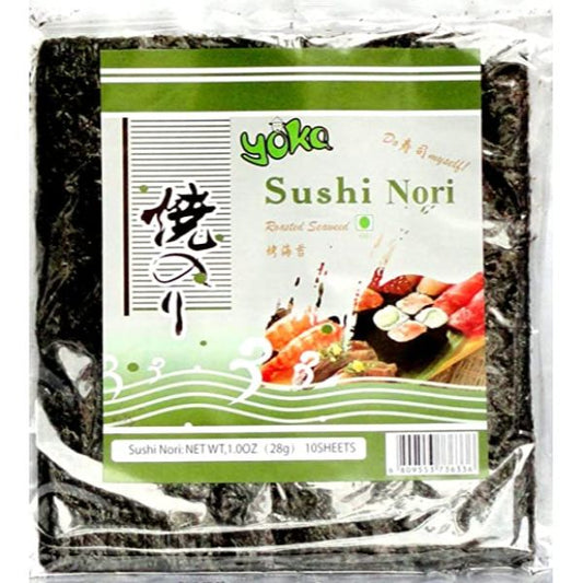 Yoka Nori Seaweed Sheets 10 sheets 28g