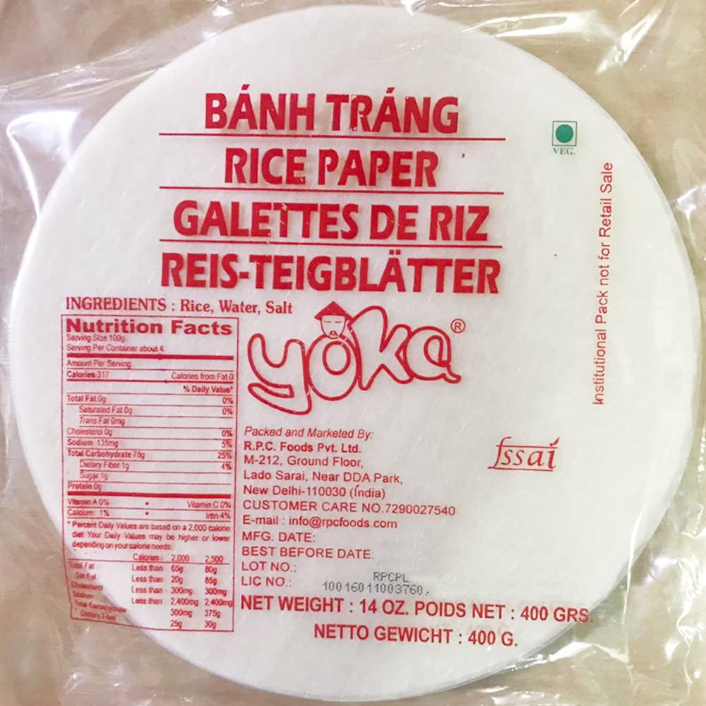 Yoka Rice Paper Sheets 400g
