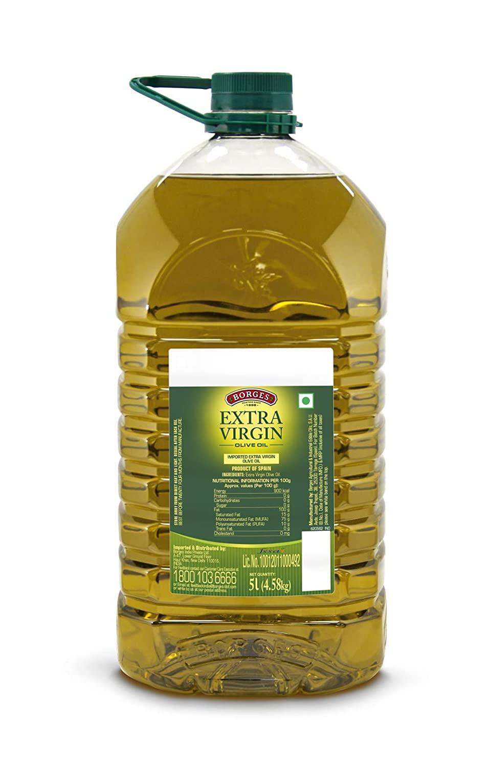 Borges Extra Virgin Olive Oil Cold Extracted Jar 5L - reddotgreendot