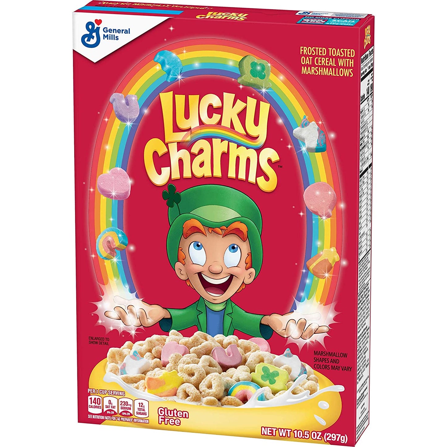 General Mills Cereal Lucky Charms 297g - reddotgreendot