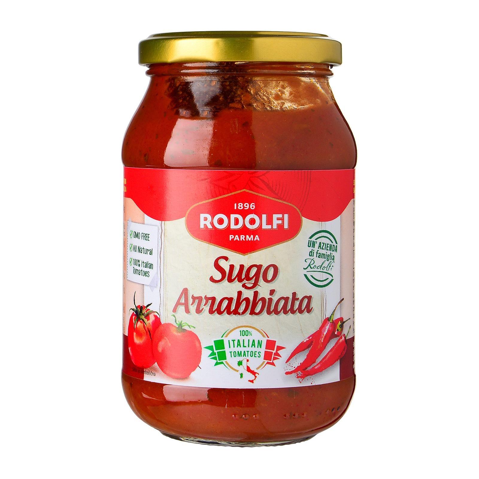 Rodolfi Spicy Tomato Sauce Sugo Arrabbiata 400g - reddotgreendot