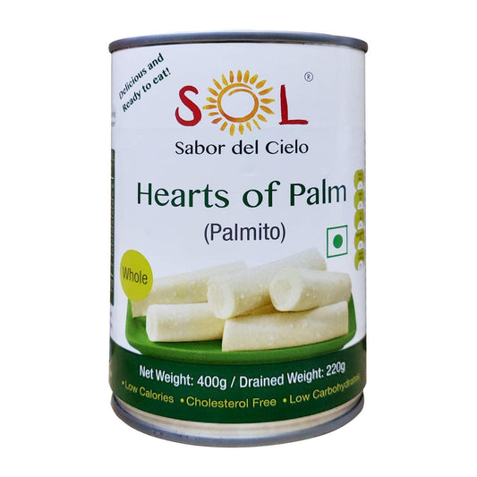 Sol Palm Hearts Palmito 400g - reddotgreendot