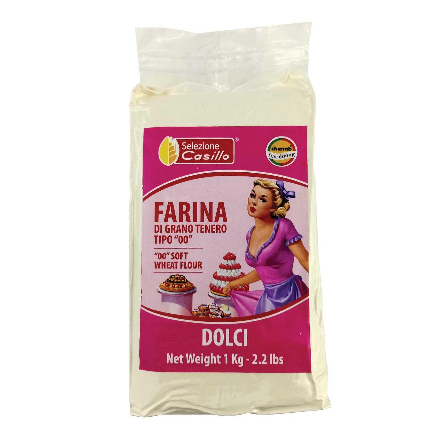 Selezione Casillo Farina 00 Soft Wheat Flour Dolci 1kg - reddotgreendot